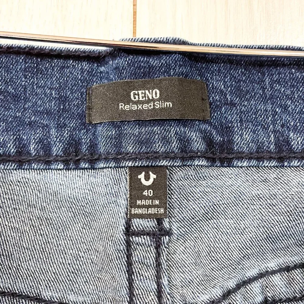 True Religion Geno Slim Jeans Size 40